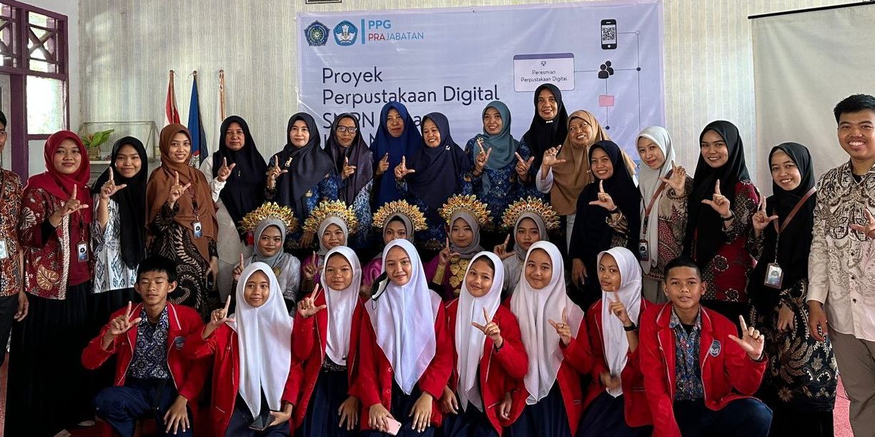 Mahasiswa PPG Luncurkan Perpustakaan Digital Untuk Siswa SULSEL