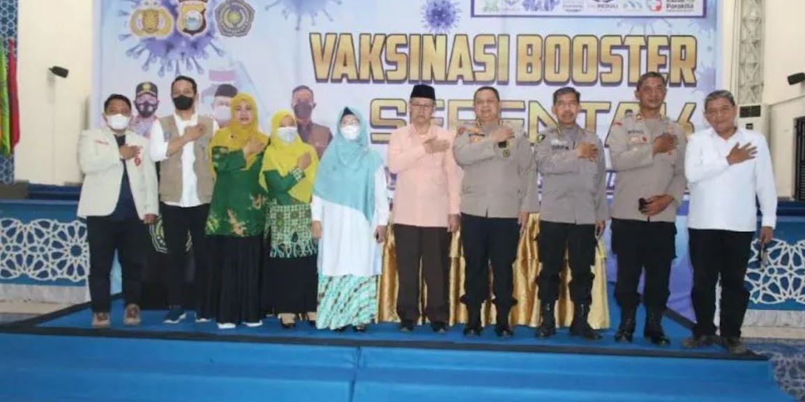 Unismuh dan Polda Sulsel Sukses Vaksinasi Booster